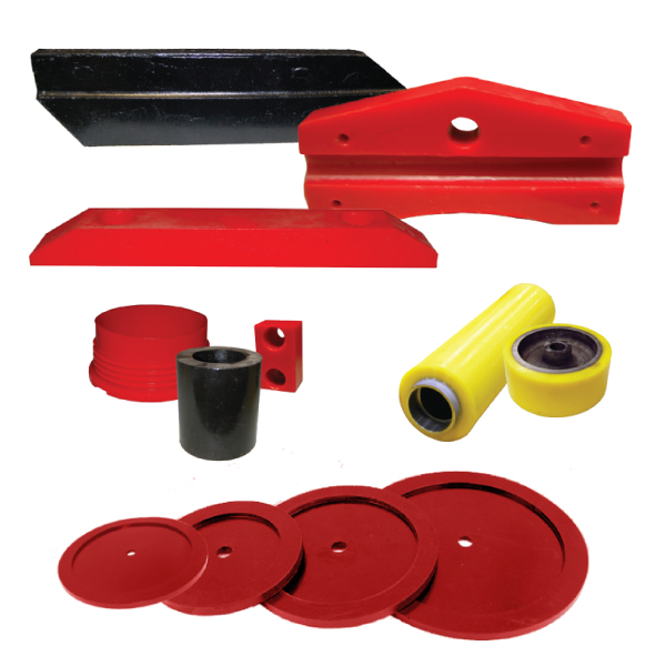 Custom-Cast-Urethane pipeline pig apache pipeline products