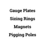 optionsaccessories gauge plates sizing rings magnets pigging poles